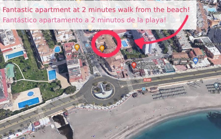 Benalroma Spacious Apartment 50 Mt From The Beach Benalmádena Exteriör bild